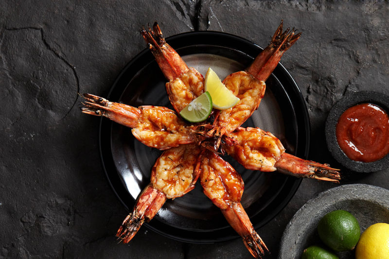 Grilled Prawn Indonesian Style