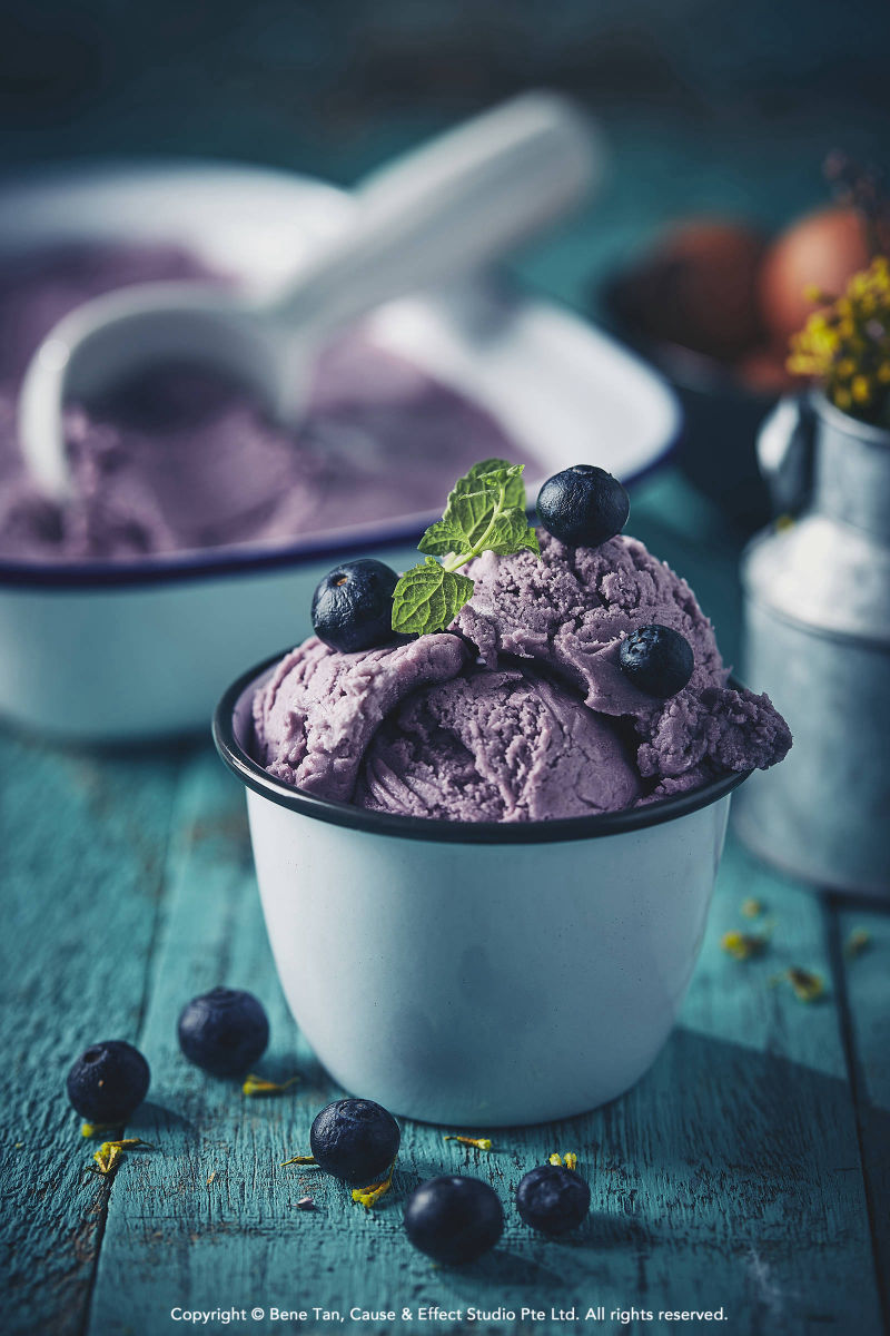 blueberry gelato ice cream